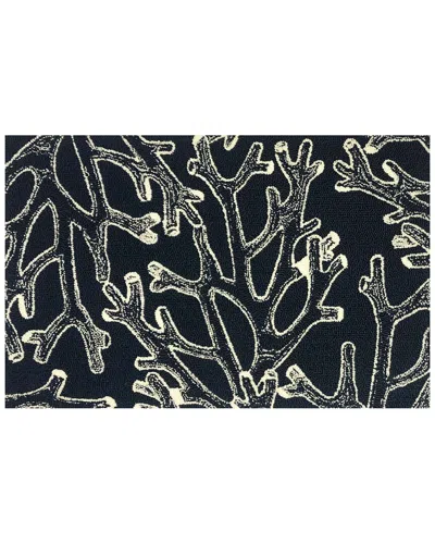 THE RUG MARKET THE RUG MARKET CORAL OUTLINE 30X48IN DOORMAT