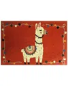 The Rug Market Craft Llama 30x48in Doormat
