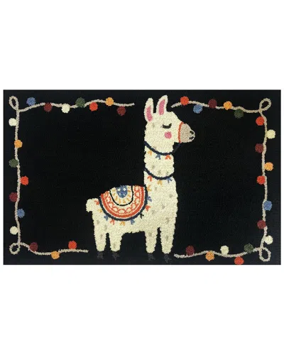THE RUG MARKET THE RUG MARKET CRAFT LLAMA INDOOR/OUTDOOR DOORMAT