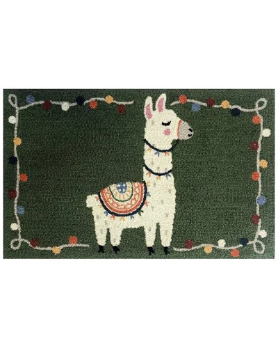 THE RUG MARKET THE RUG MARKET CRAFT LLAMA INDOOR/OUTDOOR DOORMAT