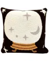 The Rug Market Crystal Ball 16x16in Pillow In Multicolor