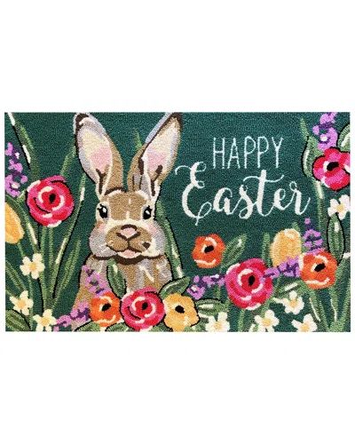 The Rug Market Easter Hare 24x36in Doormat In Multi