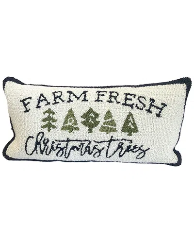 The Rug Market Farm Fresh Xmas Tree 12x24in Rug In Multi