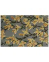 The Rug Market Forsythia 30x48in Doormat In Grey