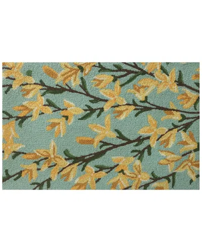 The Rug Market Forsythia Indoor/outdoor Doormat In Blue