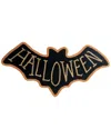 The Rug Market Halloween Bat 24x48in Doormat In Orange