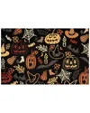 The Rug Market Halloween Icon 24x36in Doormat In Grey