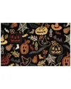 The Rug Market Halloween Icon 30x48in Doormat In Grey