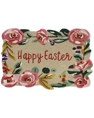 The Rug Market Happy Easter 24x36in Doormat In Multicolor