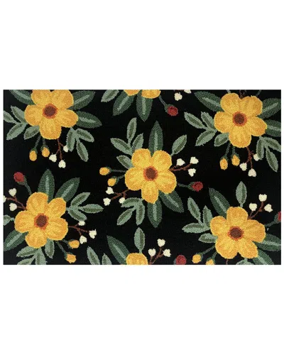 THE RUG MARKET THE RUG MARKET HARPER FLORAL INDOOR/OUTDOOR DOORMAT
