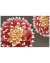 The Rug Market Heirloom Dahlia 30x48in Doormat In Grey
