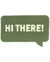 The Rug Market Hi There 30x48 Doormat In Green