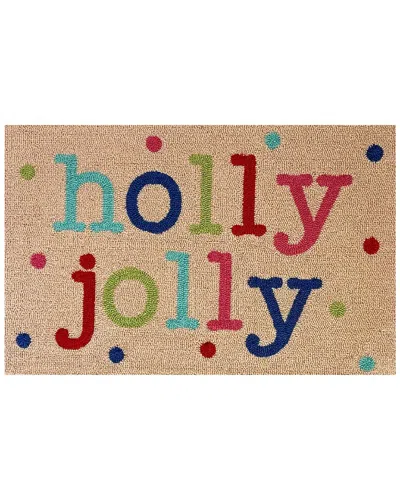 The Rug Market Holly Jolly Brights 30x48 Doormat In Multicolor