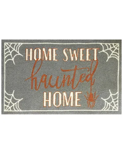The Rug Market Home Sweet Haunted Home 24x36in Doormat In Grey