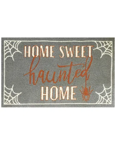 The Rug Market Home Sweet Haunted Home 30x48in Doormat In Grey