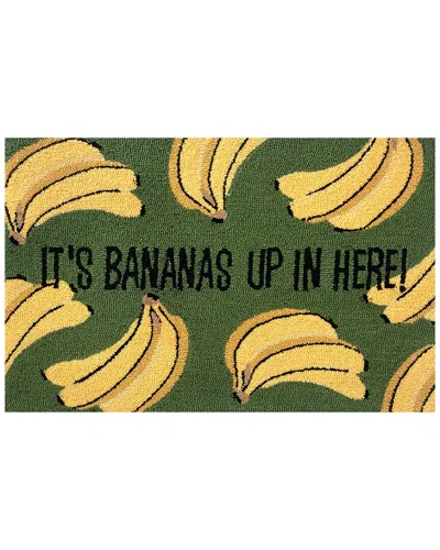 The Rug Market Its Bananas 30x48in Doormat In Green