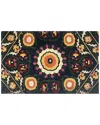The Rug Market Karina 30x48in Doormat In Indigo