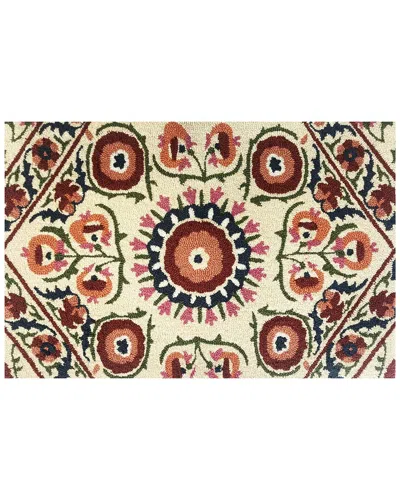 The Rug Market Karina Indoor/outdoor Doormat In White