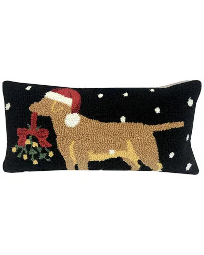 The Rug Market Lab Santa 12x24in Rug In Black