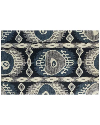 The Rug Market Maryanne Indoor/outdoor Doormat In Blue