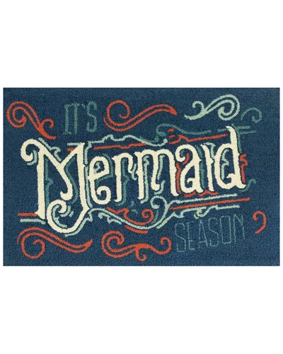 THE RUG MARKET THE RUG MARKET MERMAID SEASON 30X48IN DOORMAT