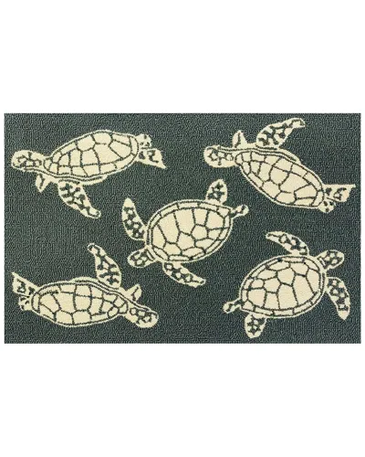 THE RUG MARKET THE RUG MARKET MULTI TURTLE INDOOR/OUTDOOR DOORMAT