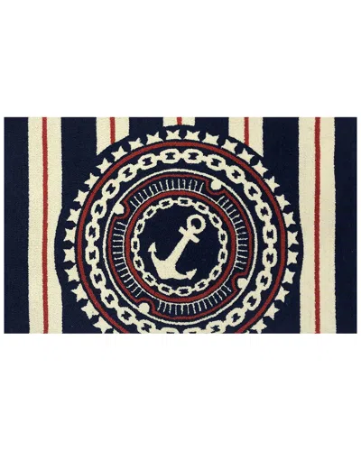 THE RUG MARKET THE RUG MARKET NAUTICAL ANCHOR 30X48IN DOORMAT