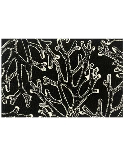 The Rug Market Outline Indoor/outdoor Doormat In Blue