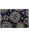 The Rug Market Patricia 30x48in Doormat In Blue