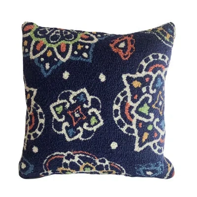 The Rug Market Patricia Pillow In Blue