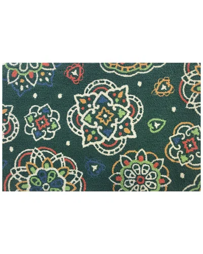 The Rug Market Patricia Ultramarine Indoor/outdoor Doormat In Blue