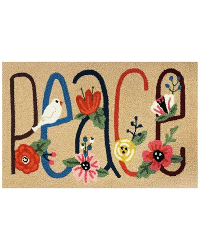 THE RUG MARKET THE RUG MARKET PEACE 30X48IN DOORMAT