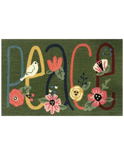 THE RUG MARKET THE RUG MARKET PEACE INDOOR/OUTDOOR DOORMAT