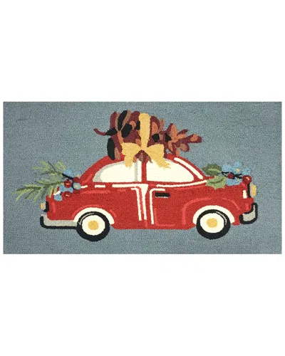 THE RUG MARKET THE RUG MARKET PINECONE TREE ON CAR 30X48IN DOORMAT