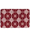 The Rug Market Presents Star 24x36in Doormat In Red