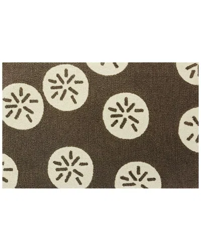 THE RUG MARKET THE RUG MARKET SAND DOLLAR INDOOR/OUTDOOR DOORMAT