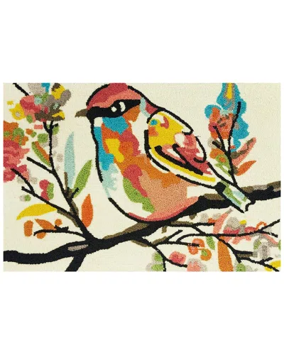 The Rug Market Song Bird Indoor/outdoor Doormat In Multi