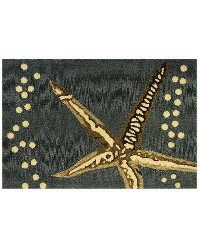 THE RUG MARKET THE RUG MARKET STARFISH 30X48IN DOORMAT
