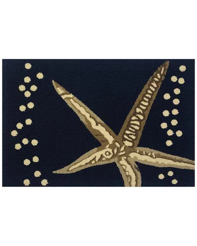 THE RUG MARKET THE RUG MARKET STARFISH 30X48IN DOORMAT