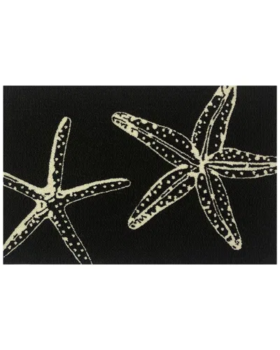 THE RUG MARKET THE RUG MARKET STARFISH OUTLINE INDOOR/OUTDOOR DOORMAT