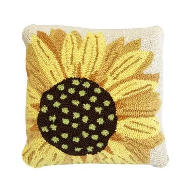 The Rug Market Sunflower Pillow In Multi