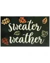 The Rug Market Sweater Weather 24x36in Doormat In Green