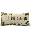 The Rug Market Tis The Season 12x24in Pillow In Cream