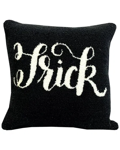 The Rug Market Trick 16x16in Pillow In Black
