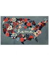 The Rug Market Usa Floral Home 30x48in Doormat