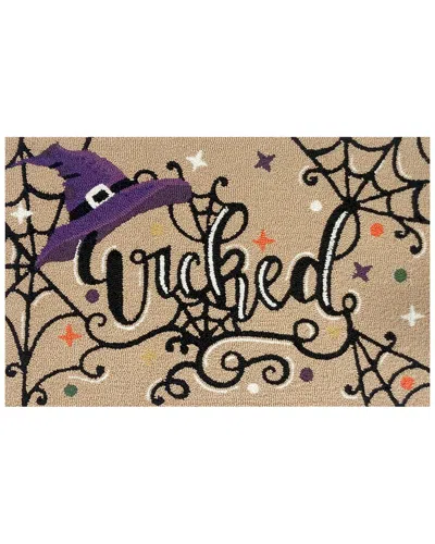 THE RUG MARKET THE RUG MARKET WICKED 24X36IN DOORMAT