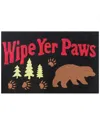 The Rug Market Wipe Yer Paws Rug In Multi