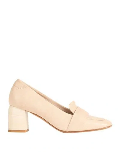 The S Woman Loafers Blush Size 6 Leather In Pink