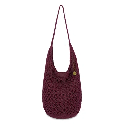 The Sak 120 Hobo Bag In Burgundy