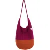 The Sak 120 Hobo Bag In Pinkberry Cayen Block
